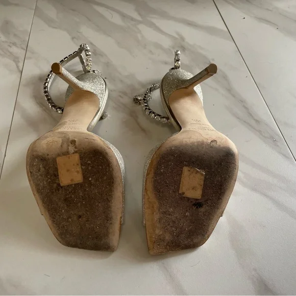 Jimmy Choo Saeda Sandal 100 Heel - Picture 4 of 10